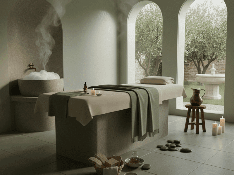 Mix Masaj (Kese + Köpük başlangıç) + 60 DK Masaj + 20 DK Köpük Masajı + Kese + Köpük Tekrar - Hestia Spa Masaj