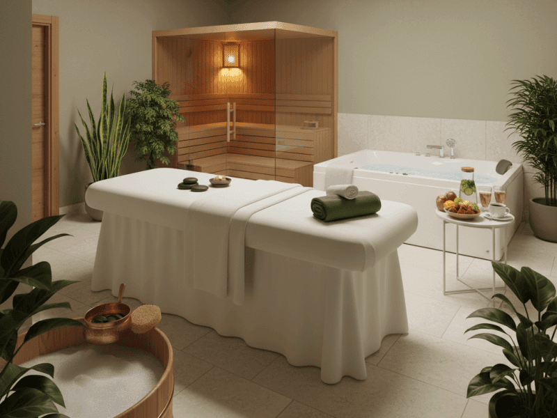 Kayseri VIP Masaj Paketi (Kese + Köpük + Mix Masaj + Köpük Masajı + Jakuzi + Sauna + Meyve + Sıcak/Soğuk İçecek) - Hestia Spa Masaj